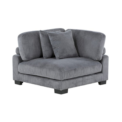 Homelegance  - Traverse 4-Piece Modular Sectional W/ Ottoman in Gray - 8555GYx4OT  view 3