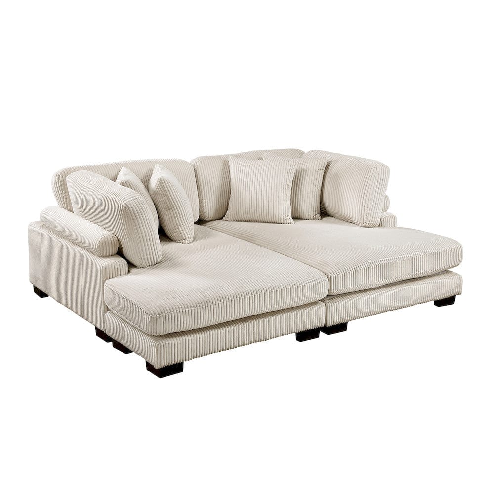Homelegance  - Traverse 4-Piece Modular Sectional W/ Reversible Chaise - 8555BEx2AC2VC  view 4