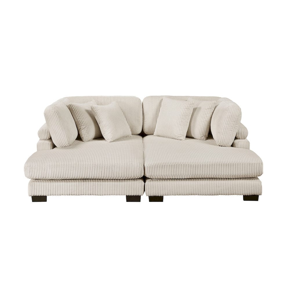 Homelegance  - Traverse 4-Piece Modular Sectional W/ Reversible Chaise - 8555BEx2AC2VC  view 5