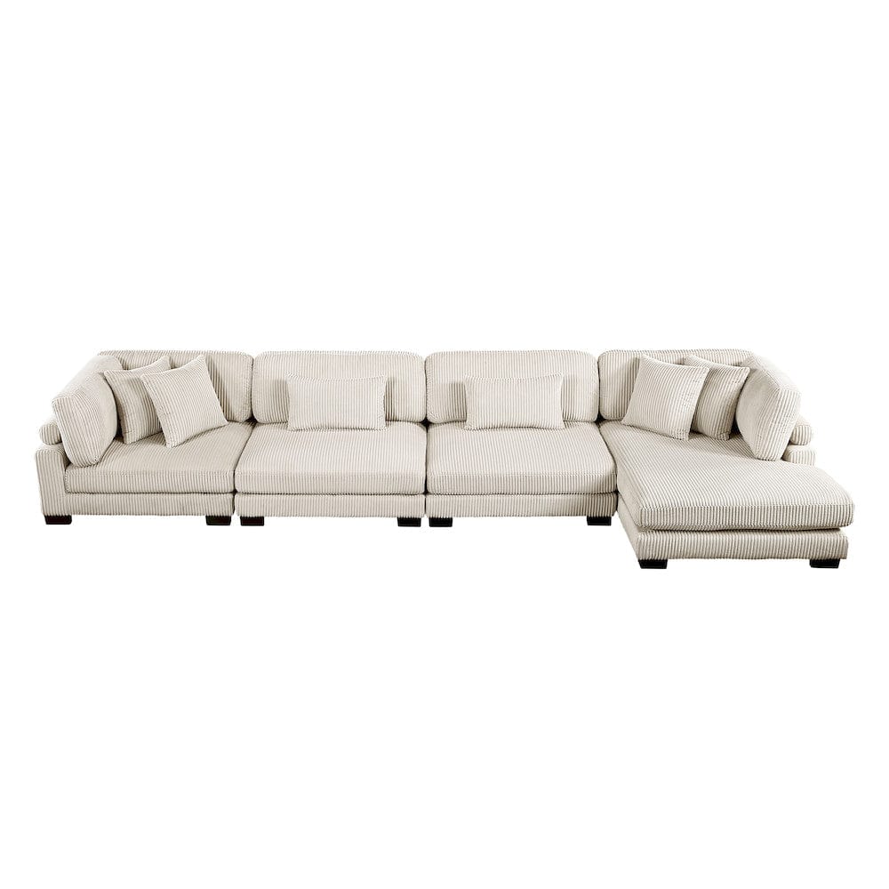 Homelegance  - Traverse 4-Piece Modular Sectional W/ Reversible Chaise - 8555BExCR2ACVC  view 1
