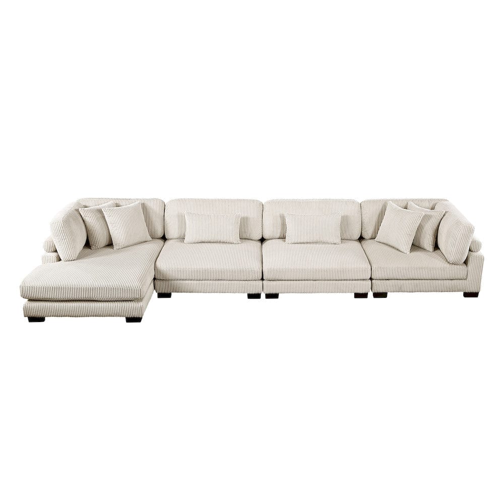 Homelegance  - Traverse 4-Piece Modular Sectional W/ Reversible Chaise - 8555BExCR2ACVC  view 2
