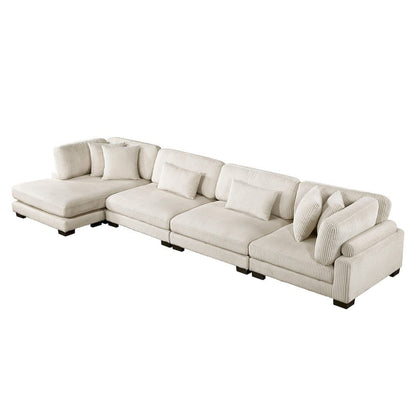 Homelegance  - Traverse 4-Piece Modular Sectional W/ Reversible Chaise - 8555BExCR2ACVC  view 12