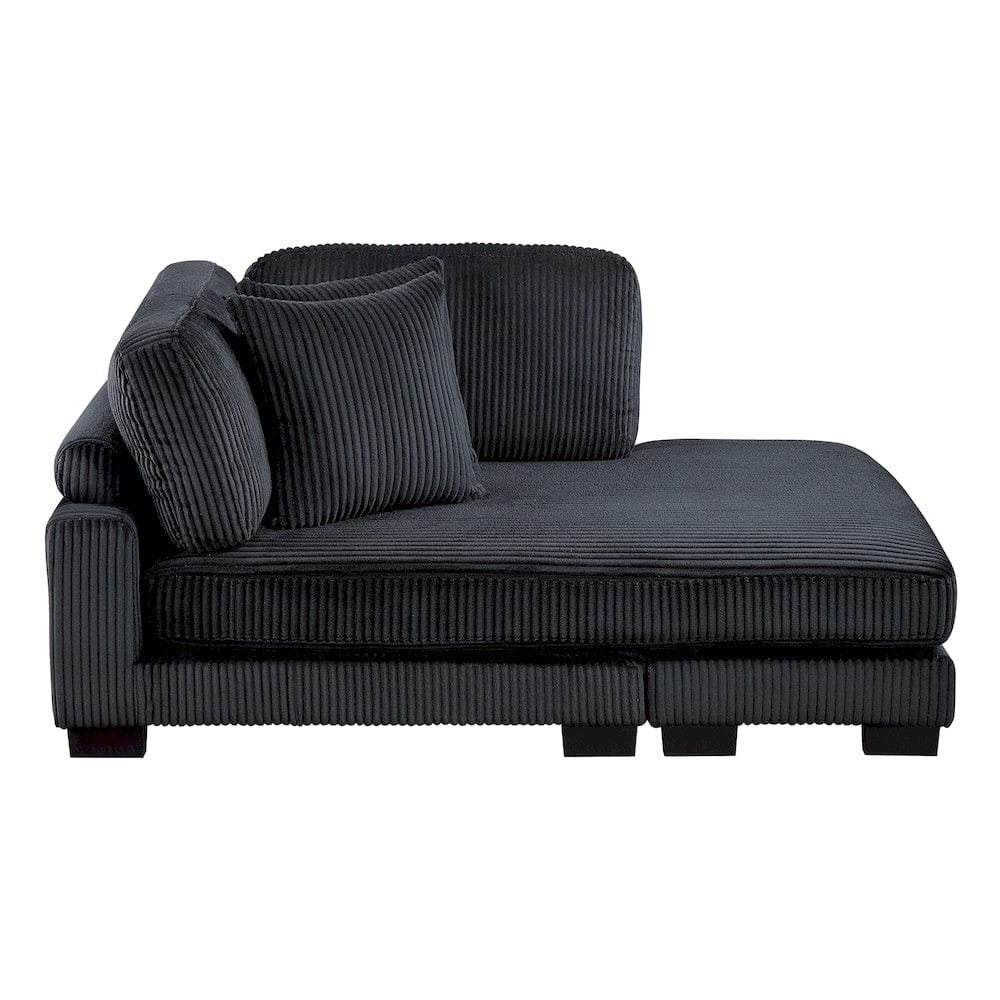 Homelegance  - Traverse 4-Piece Modular Sectional W/ Reversible Chaise - 8555BKx2AC2VC  view 11