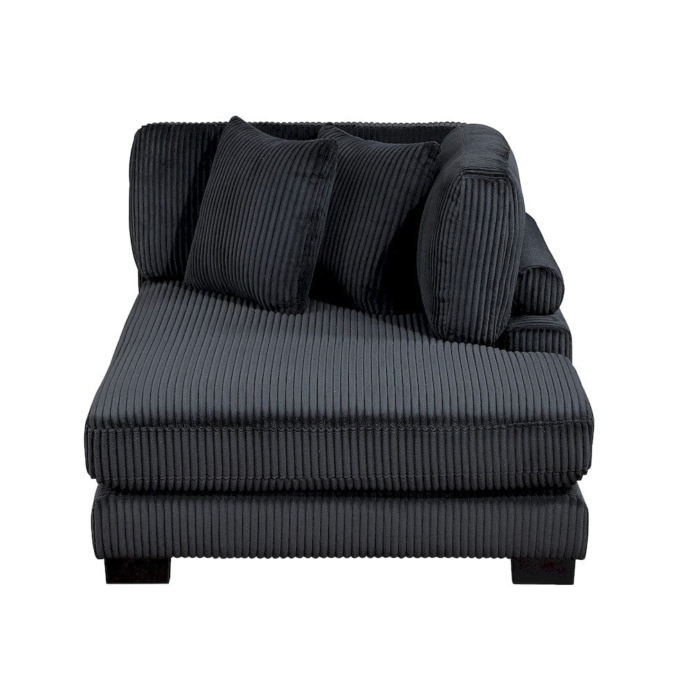 Homelegance  - Traverse 4-Piece Modular Sectional W/ Reversible Chaise - 8555BKxCR2ACVC  view 5