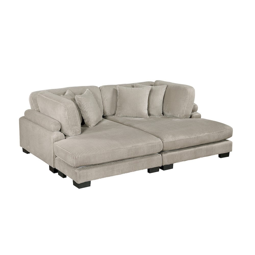 Homelegance  - Traverse 4-Piece Modular Sectional W/ Reversible Chaise - 8555GBx2AC2VC  view 9