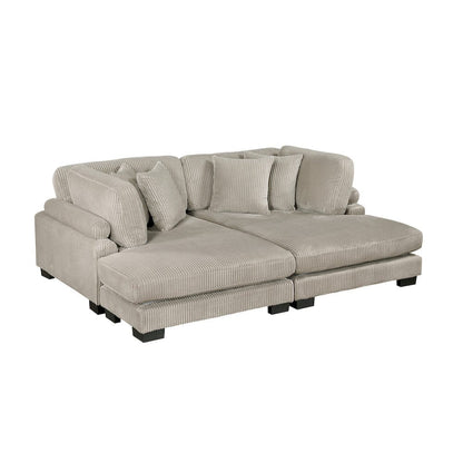 Homelegance  - Traverse 4-Piece Modular Sectional W/ Reversible Chaise - 8555GBx2AC2VC  view 9