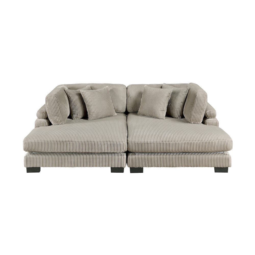 Homelegance  - Traverse 4-Piece Modular Sectional W/ Reversible Chaise - 8555GBx2AC2VC  view 10