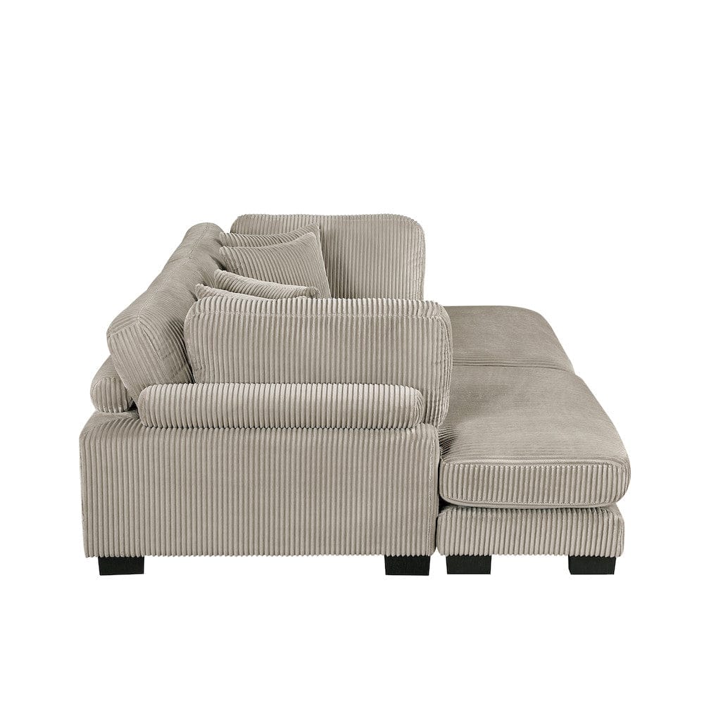 Homelegance  - Traverse 4-Piece Modular Sectional W/ Reversible Chaise - 8555GBx2AC2VC  view 11