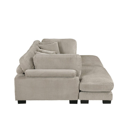Homelegance  - Traverse 4-Piece Modular Sectional W/ Reversible Chaise - 8555GBx2AC2VC  view 11
