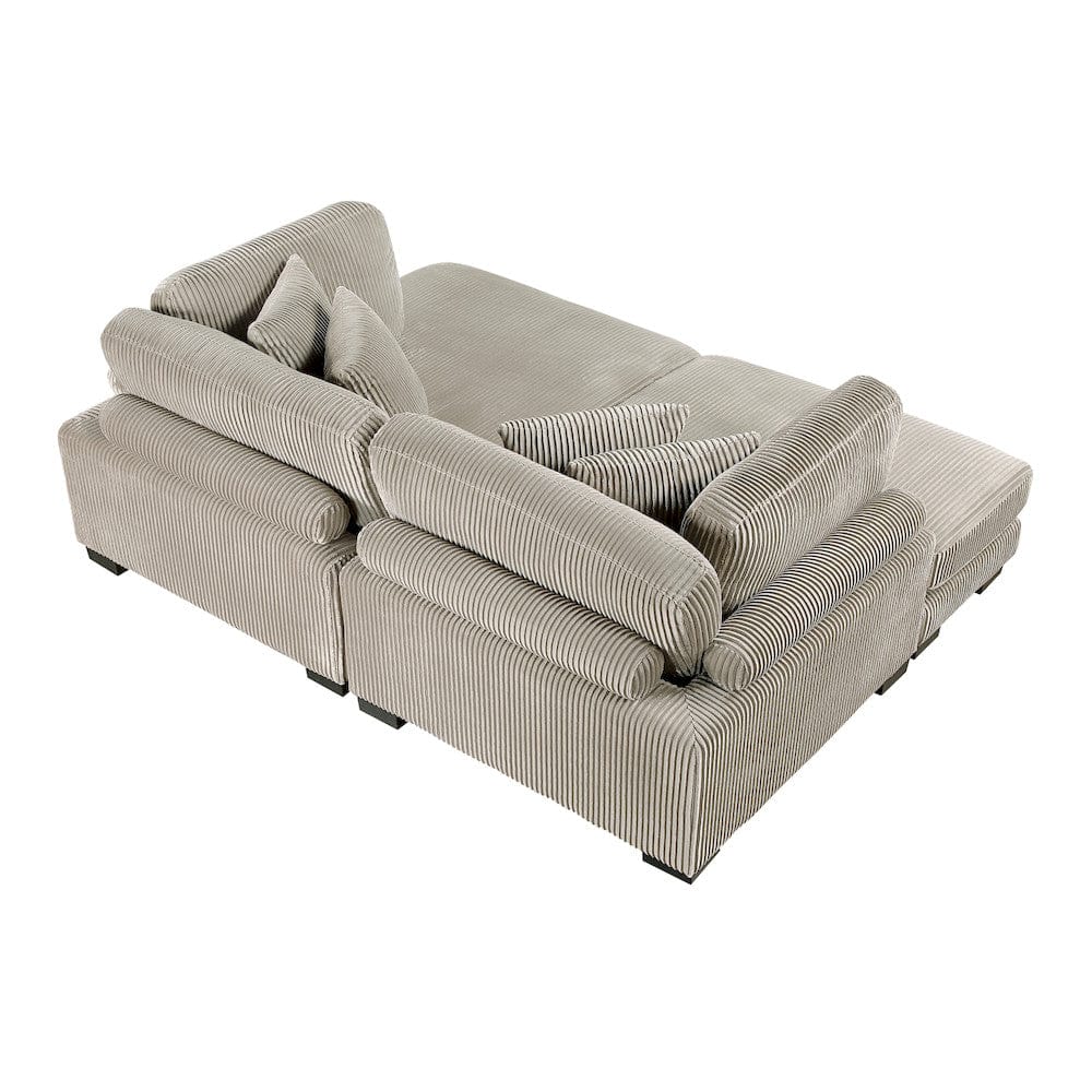 Homelegance  - Traverse 4-Piece Modular Sectional W/ Reversible Chaise - 8555GBx2AC2VC  view 12