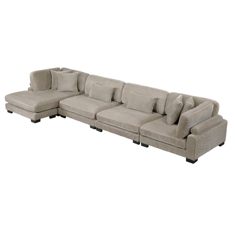 Homelegance  - Traverse 4-Piece Modular Sectional W/ Reversible Chaise - 8555GBxCR2ACVC  view 2