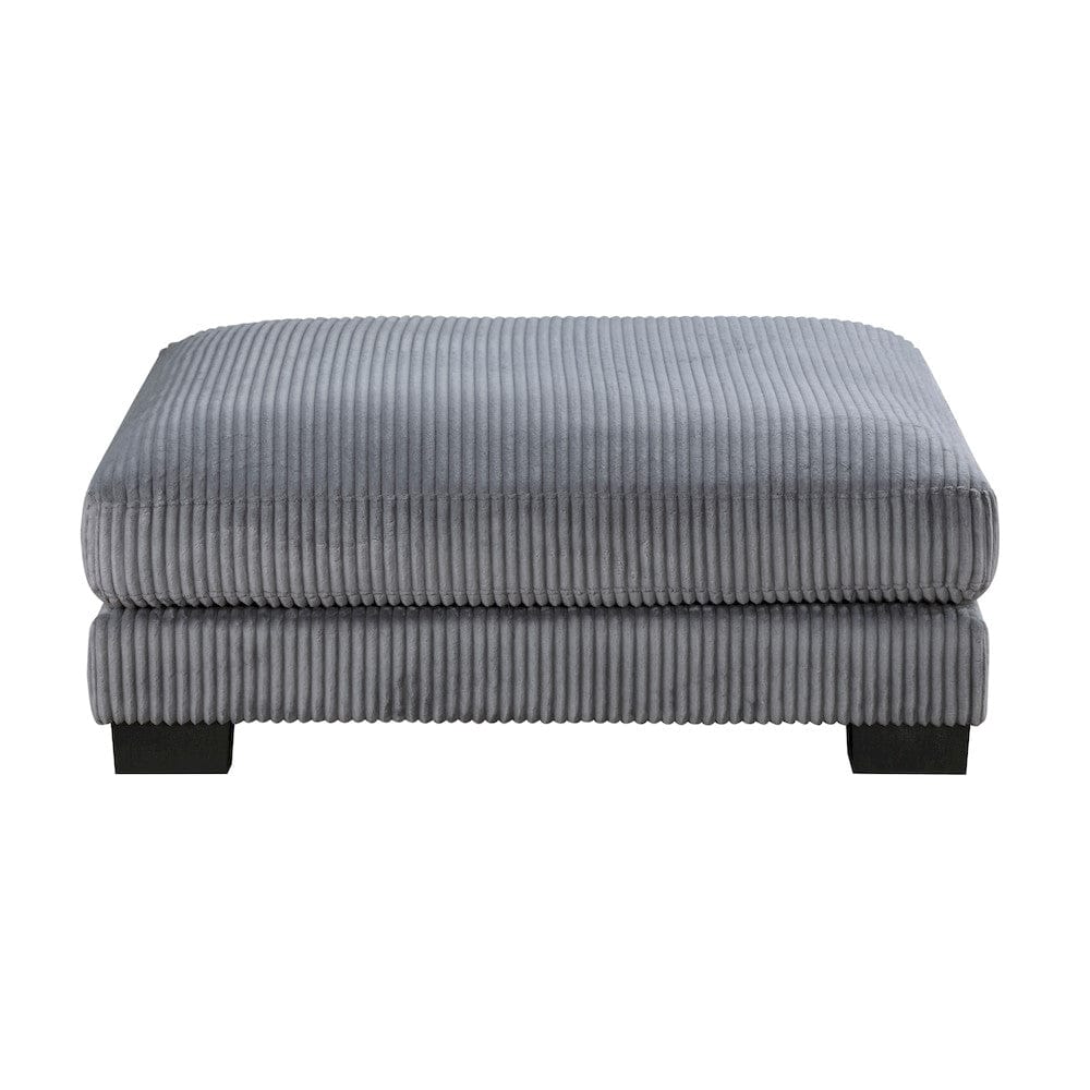 Homelegance  - Traverse 4-Piece Modular Sectional W/ Reversible Chaise and Ottoman - 8555GYxCRACVCOT  view 5