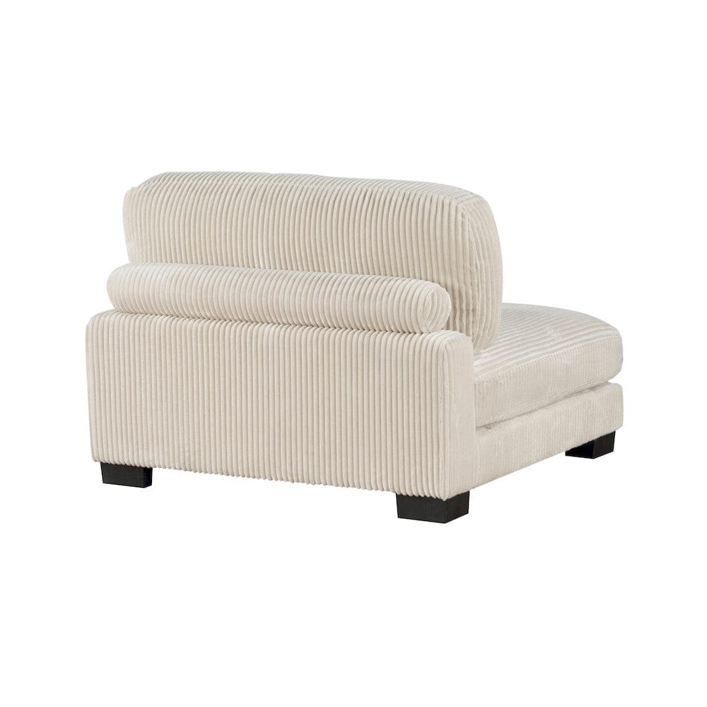 Homelegance  - Traverse 5-Piece Modular Sectional in Beige - 8555BEx2AC3CR  view 2