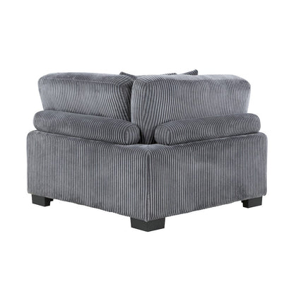 Homelegance  - Traverse 5-Piece Modular Sectional in Gray - 8555GYx2AC3CR  view 10
