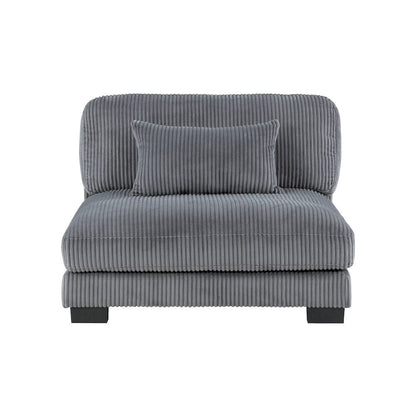 Homelegance  - Traverse 5-Piece Modular Sectional in Gray - 8555GYx5SC  view 7