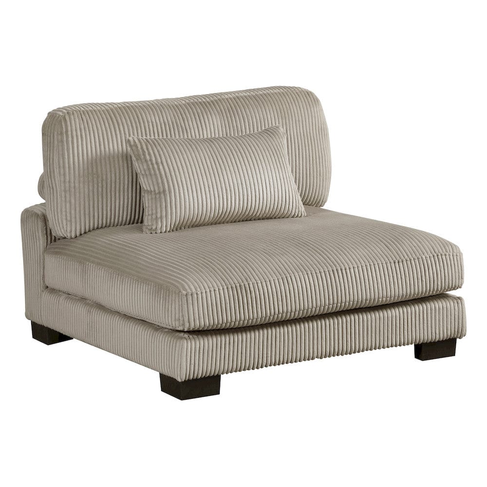 Homelegance  - Traverse 5-Piece Modular Sectional in Taupe - 8555GBx2AC3CR  view 5