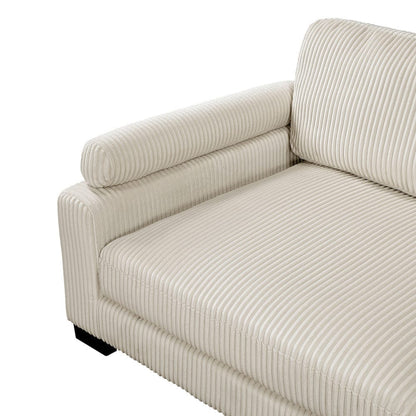 Homelegance  - Traverse 5-Piece Modular Sectional W/ Reversible Chaise and Ottoman - 8555BExCR2ACVCOT  view 4