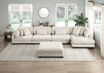Homelegance  - Traverse 5-Piece Modular Sectional W/ Reversible Chaise and Ottoman - 8555BExCR2ACVCOT  view 11