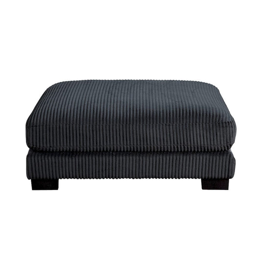 Homelegance  - Traverse 6-Piece Modular Sectional W/ Ottoman in Black - 8555BKx3CR2ACOT  view 2