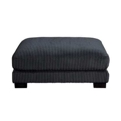 Homelegance  - Traverse 6-Piece Modular Sectional W/ Ottoman in Black - 8555BKx6OT  view 5