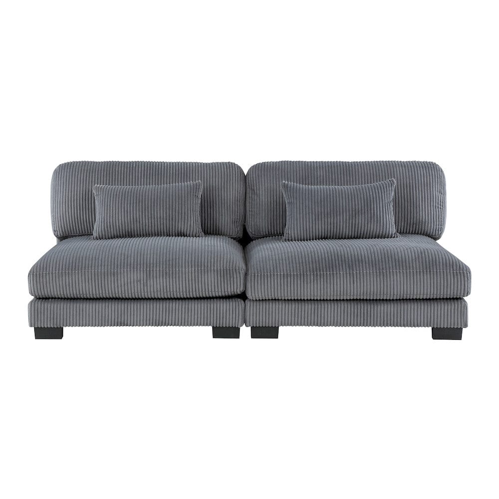 Homelegance  - Traverse 6-Piece Modular Sectional W/ Ottoman in Gray - 8555GYx6OT  view 2