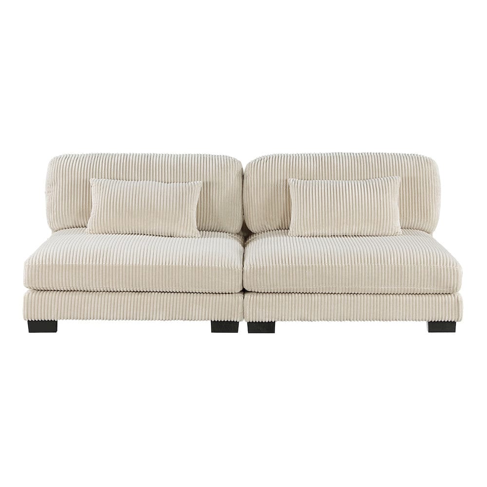 Homelegance  - Traverse 6-Piece Modular Sectional W/ Reversible Chaise in Beige - 8555BEx2CR3ACVC  view 4