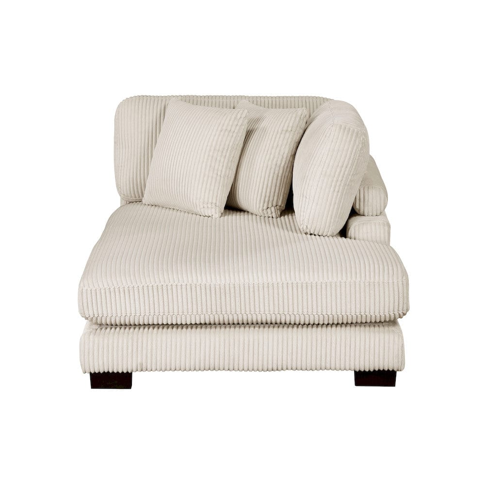 Homelegance  - Traverse 6-Piece Modular Sectional W/ Reversible Chaise in Beige - 8555BEx2CR3ACVC  view 9