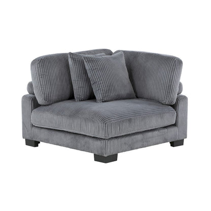 Homelegance  - Traverse 7-Piece Modular Sectional W/ Reversible Chaise and Ottoman in Gray - 8555GYx2CR3ACVCOT  view 12