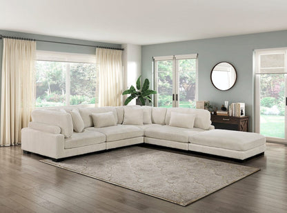 Homelegance  - Traverse Armless Chair in Beige - 8555BE-AC  view 11