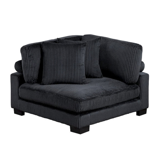 Homelegance  - Traverse Corner Seat in Black - 8555BK-CR  view 1