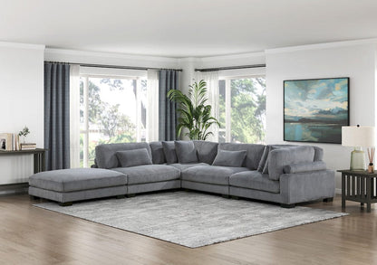 Homelegance  - Traverse Corner Seat in Gray - 8555GY-CR  view 9