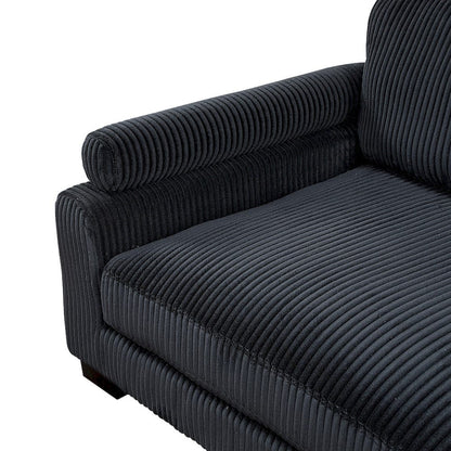 Homelegance  - Traverse Love Seat in Black - 8555BK-2x  view 10