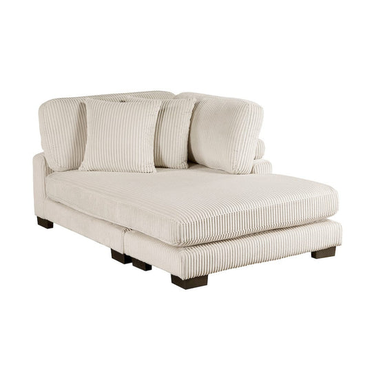 Homelegance  - Traverse Reversible Chaise in Beige - 8555BE-VC  view 1