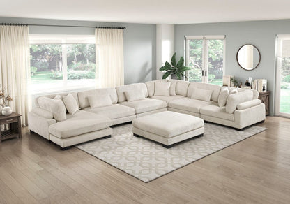 Homelegance  - Traverse Reversible Chaise in Beige - 8555BE-VC  view 2