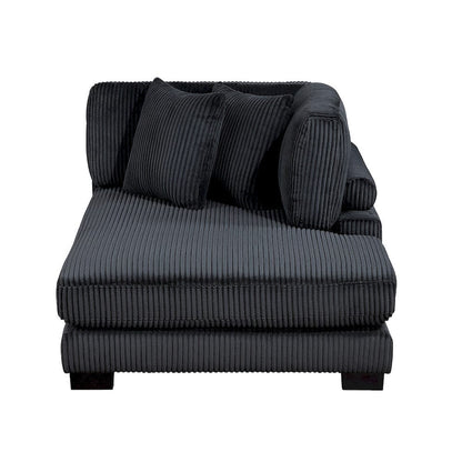 Homelegance  - Traverse Reversible Chaise in Black - 8555BK-VC  view 3