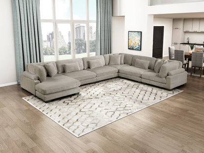 Homelegance  - Traverse Reversible Chaise in Taupe - 8555GB-VC  view 8