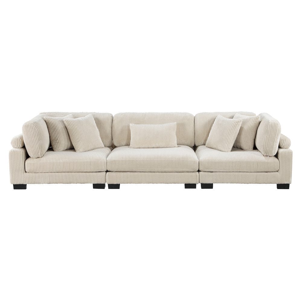 Homelegance  - Traverse Sofa in Beige - 8555BE-3x  view 1