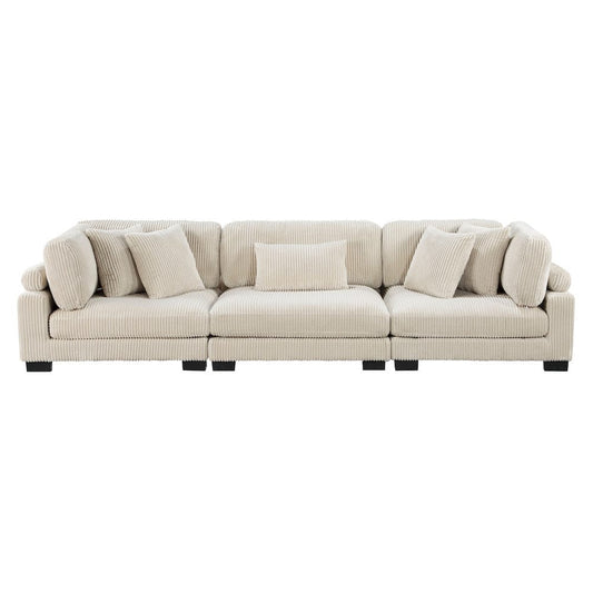 Homelegance  - Traverse Sofa in Beige - 8555BE-3x  view 1