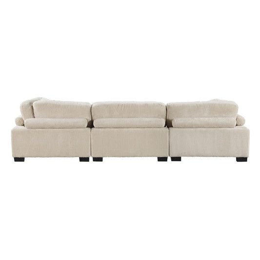 Homelegance  - Traverse Sofa in Beige - 8555BE-3x  view 2