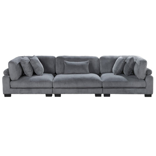 Homelegance  - Traverse Sofa in Gray - 8555GY-3x  view 1