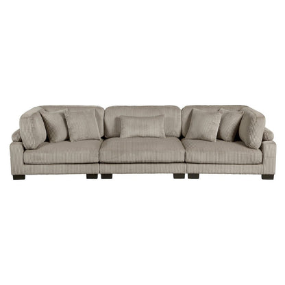 Homelegance  - Traverse Sofa in Taupe - 8555GB-3x  view 1