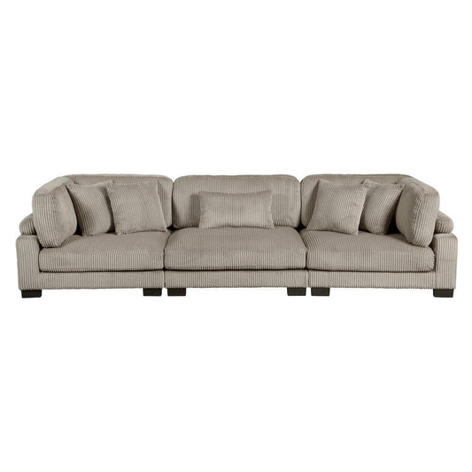Homelegance  - Traverse Sofa in Taupe - 8555GB-3x  view 1