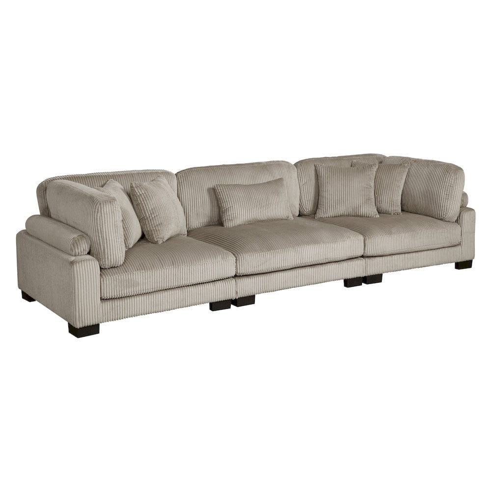 Homelegance  - Traverse Sofa in Taupe - 8555GB-3x  view 3