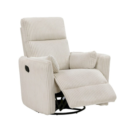 Homelegance  - Traverse Swivel Glider Reclining Chair in Beige - 8555BE-1SW  view 8