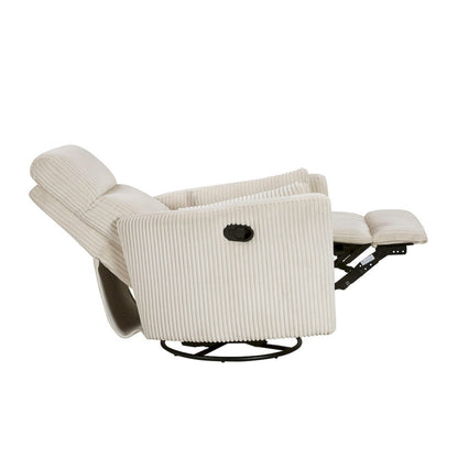 Homelegance  - Traverse Swivel Glider Reclining Chair in Beige - 8555BE-1SW  view 11