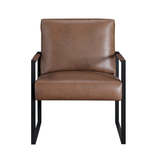 Homelegance  - Trent Accent Chair in Brown - 1011BRW-1  view 1