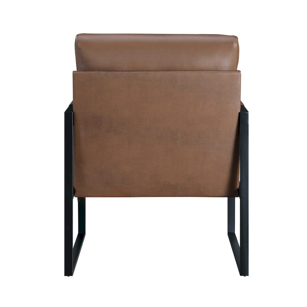 Homelegance  - Trent Accent Chair in Brown - 1011BRW-1  view 6