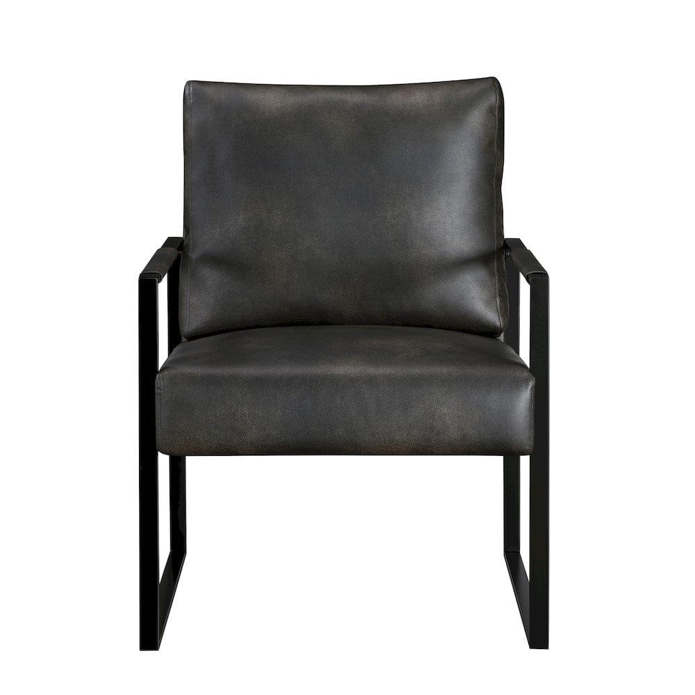 Homelegance  - Trent Accent Chair in Dark gray - 1011DGY-1  view 5