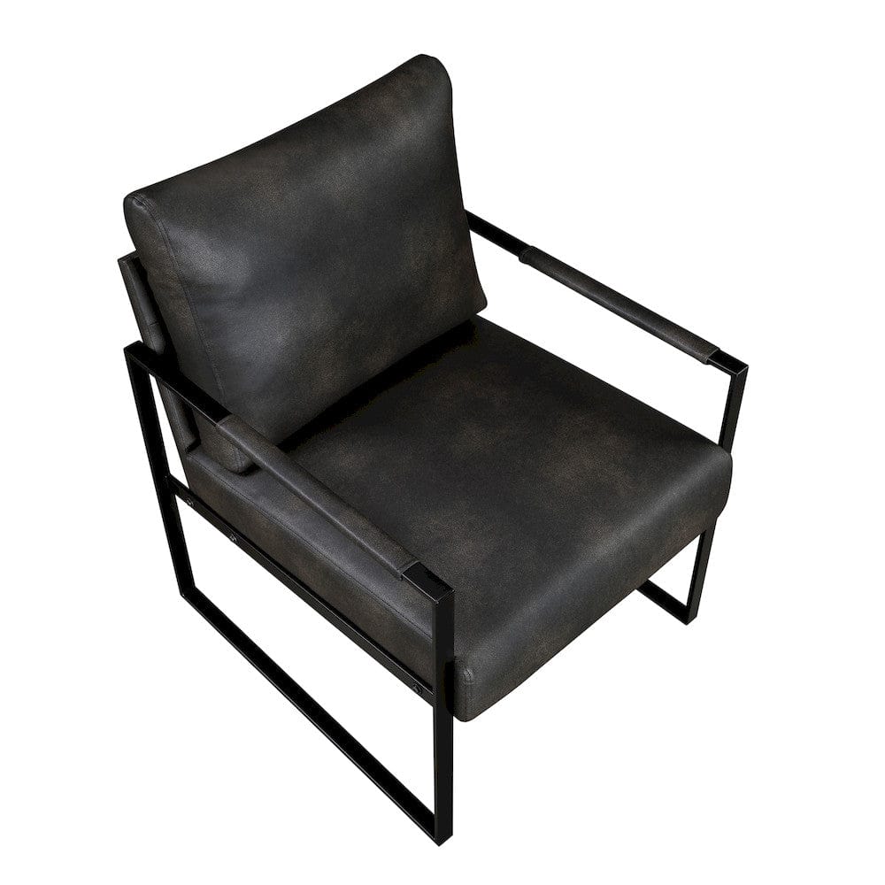 Homelegance  - Trent Accent Chair in Dark gray - 1011DGY-1  view 6