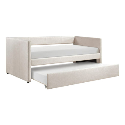Homelegance  - Trudy Daybed W/ Trundle in Beige - 4987BE  view 3